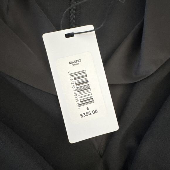 ONE33 Social Women's Black Cutout Twist-Front Blazer Mini Dress Size 6 - Picture 3 of 4